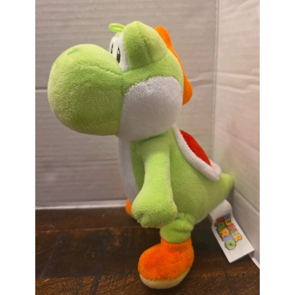 Nintendo Super Mario Yoshi Green Dinosaur Plush Stuffed Animal Good Stuff 2024